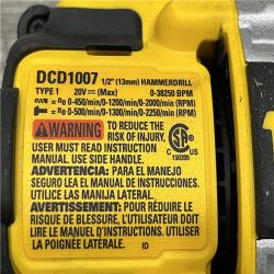 AS-IS DEWALT 20V MAX Brushless Cordless 1/2 3-Speed Hammer Drill (Tool-Only)