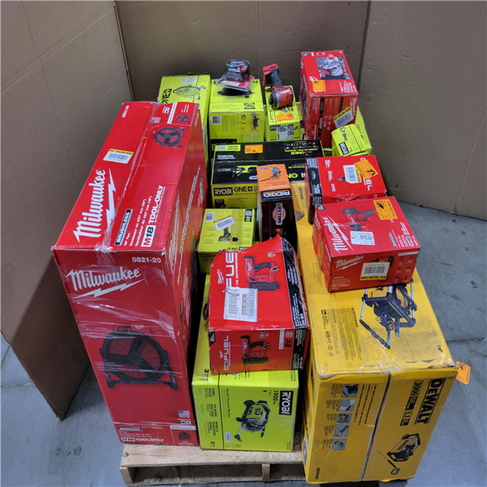 CALIFORNIA AS-IS TOOL PALLET