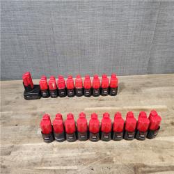 HOUSTON LOCATION - AS-IS MILWAUKEE BATTERY PACK QTY - 20