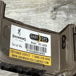 AS-IS Browning Dark Ops Extreme Trail Camera BTC 6HDX W/ 8 GB SD Card and 8AA Battery
