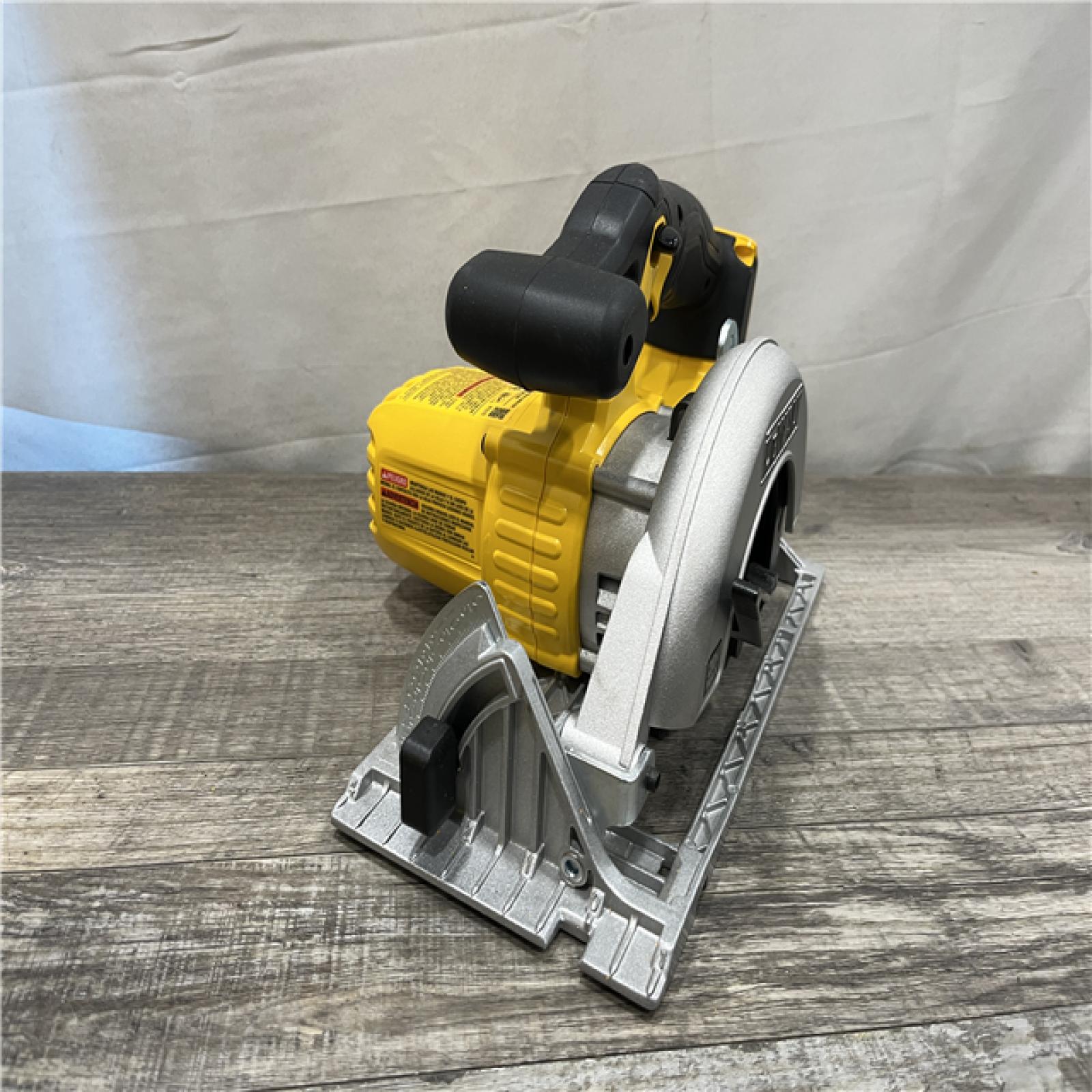 AS-IS DEWALT 20-Volt MAX Lithium-Ion Cordless 6-1/2 in. Circular Saw (Tool-Only)