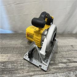 AS-IS DEWALT 20-Volt MAX Lithium-Ion Cordless 6-1/2 in. Circular Saw (Tool-Only)