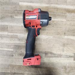 HOUSTON LOCATION - AS-IS Milwaukee M18 18V Fuel 1/2 Mid-Torque Impact Wrench Cordless Lithium-Ion Brushless with Friction Ring 2962-20 (TOOL ONLY)