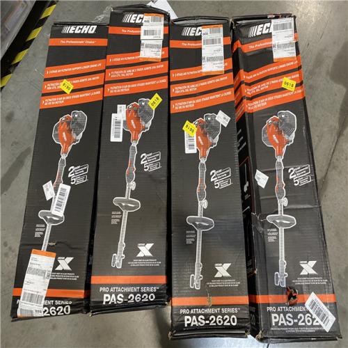 DALLAS LOCATION- NEW!- ECHO 25.4 cc Gas 2-Stroke X Series Attachment Capable Power Head (POWER HEAD ONLY  LOT OF 4)