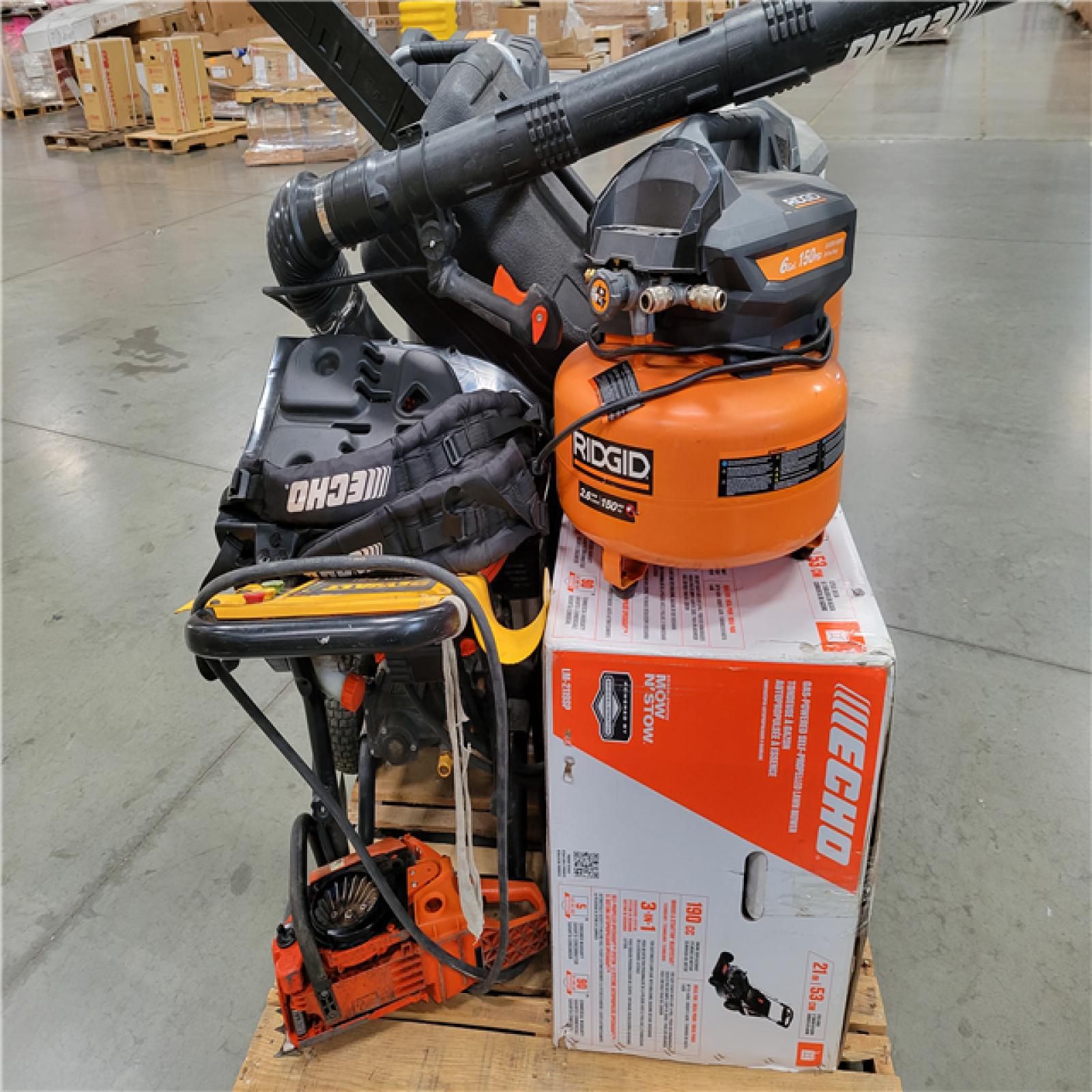 California AS-IS OUTDOOR POWER EQUIPMENT