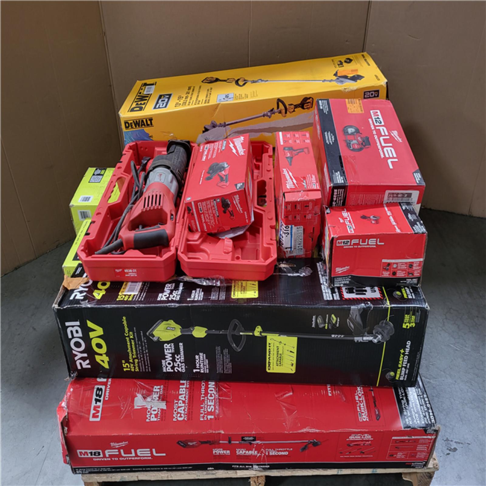 CALIFORNIA AS-IS TOOL PALLET
