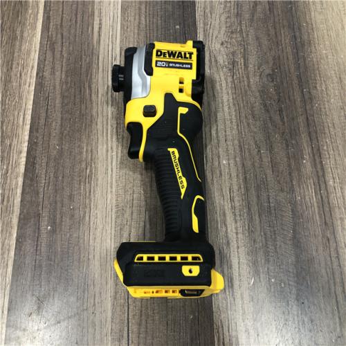 AS-IS DEWALT ATOMIC 20V MAX Cordless Brushless Compact 1/4 in. Impact Driver (Tool Only)