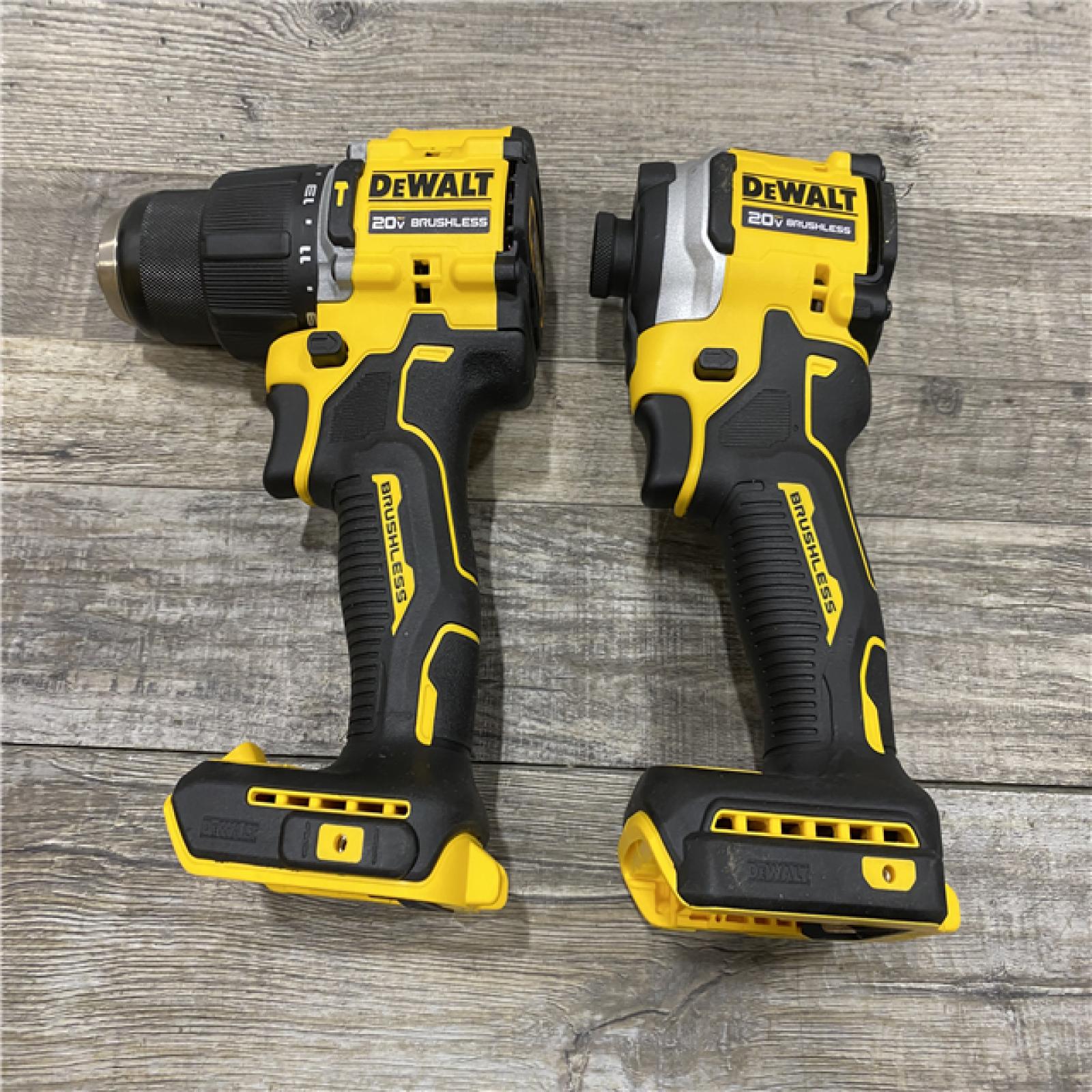 AS-IS DEWALT ATOMIC 20V MAX Lithium-Ion Cordless 2-Tool Combo Kit