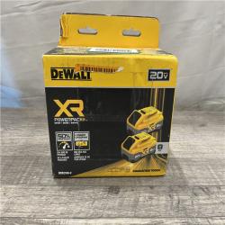 NEW - DEWALT 20V MAX XR Lithium-Ion 8.0 Ah Battery Pack (2-Pack)