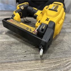 AS-IS DEWALT 20V MAX XR Lithium-Ion Cordless 18-Gauge Narrow Crown Stapler Kit