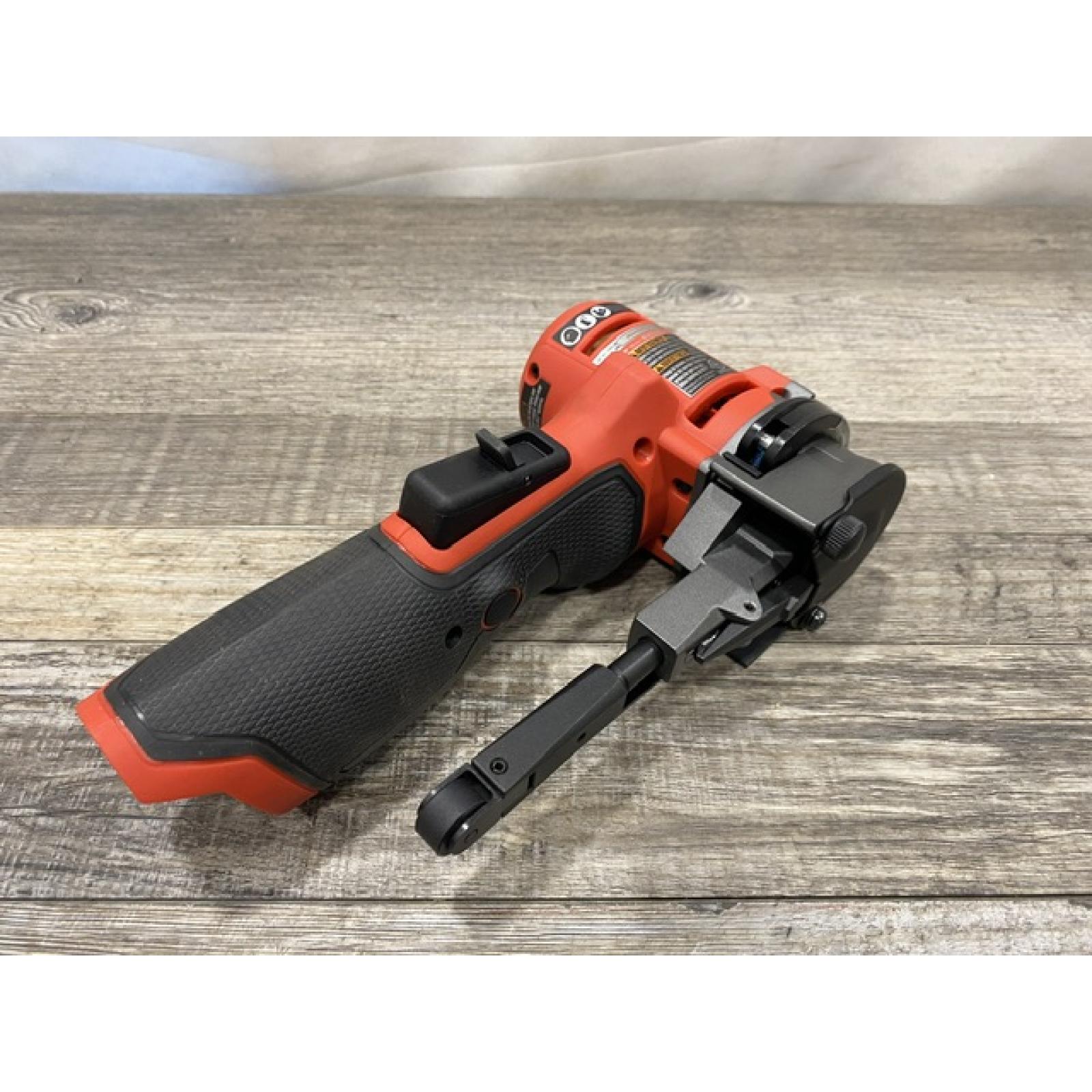 AS-IS Milwaukee FUEL 12V Lithium-Ion Brushless Cordless 3/8 in. x 13 in. Bandfile (Tool-Only)