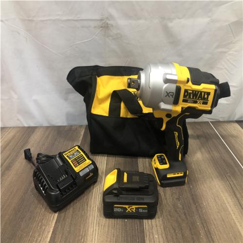 AS-IS DEWALT 20-Volt Lithium-Ion Brushless Cordless 3/4 High Torque Impact Wrench Kit