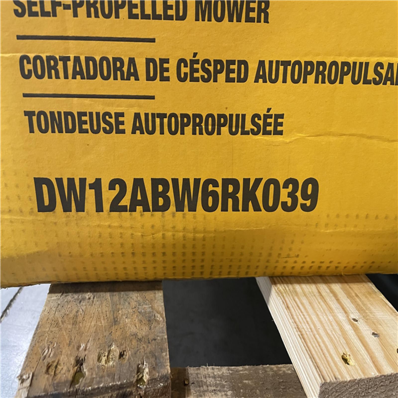 DALLAS LOCATION- AS-IS DeWalt 28 in. 224cc Engine 3-in-1 Gas Self-Propelled Lawn Mower