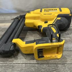 AS-IS DEWALT 20V MAX XR Lithium-Ion Electric Cordless 18-Gauge Brad Nailer (Tool Only)