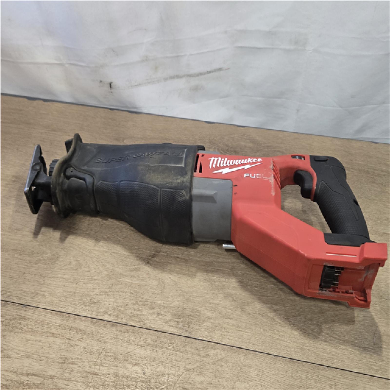 AS-IS Milwaukee FUEL 18V Lithium-Ion Brushless Cordless Super SAWZALL Orbital Reciprocating Saw (Tool-Only)