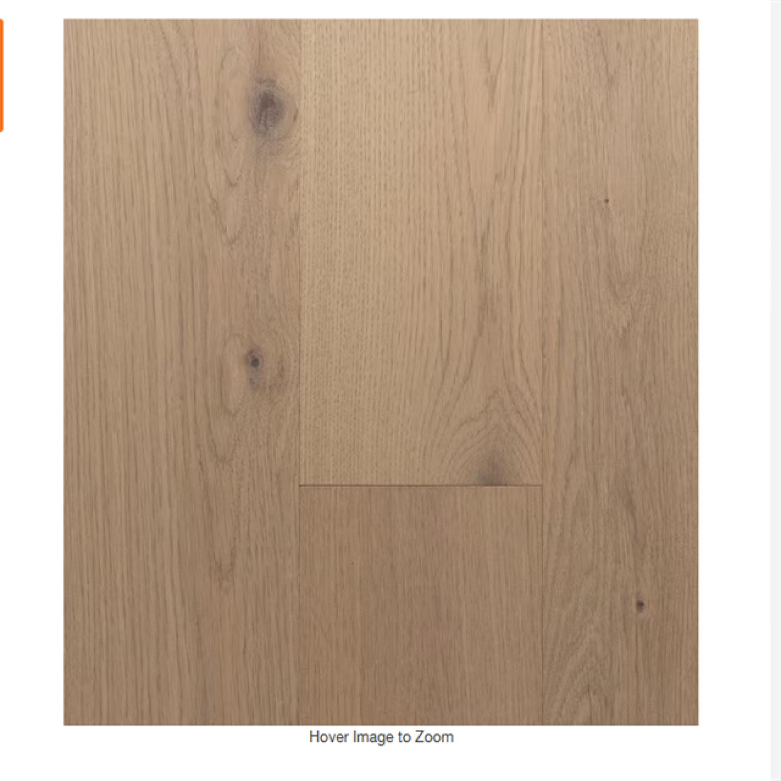 DALLAS LOCATION - Home Decorators Collection Regal Ridge White Oak 3/8 in. T X 7.5 in. W Tongue and Groove Engineered Hardwood Flooring (42.948 sq.ft./case) - 38 CASES