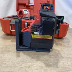 AS-IS Milwaukee 12-Volt Lithium-Ion Cordless Green 250 ft. 3-Plane Laser Level Kit