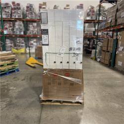 DALLAS LOCATION - Masonite 34 In. X 80 In. X 4-9/16 In. Primed 6-Panel Single Prehung Interior Door Left Hand Flat Jamb PALLET-(6 UNITS)