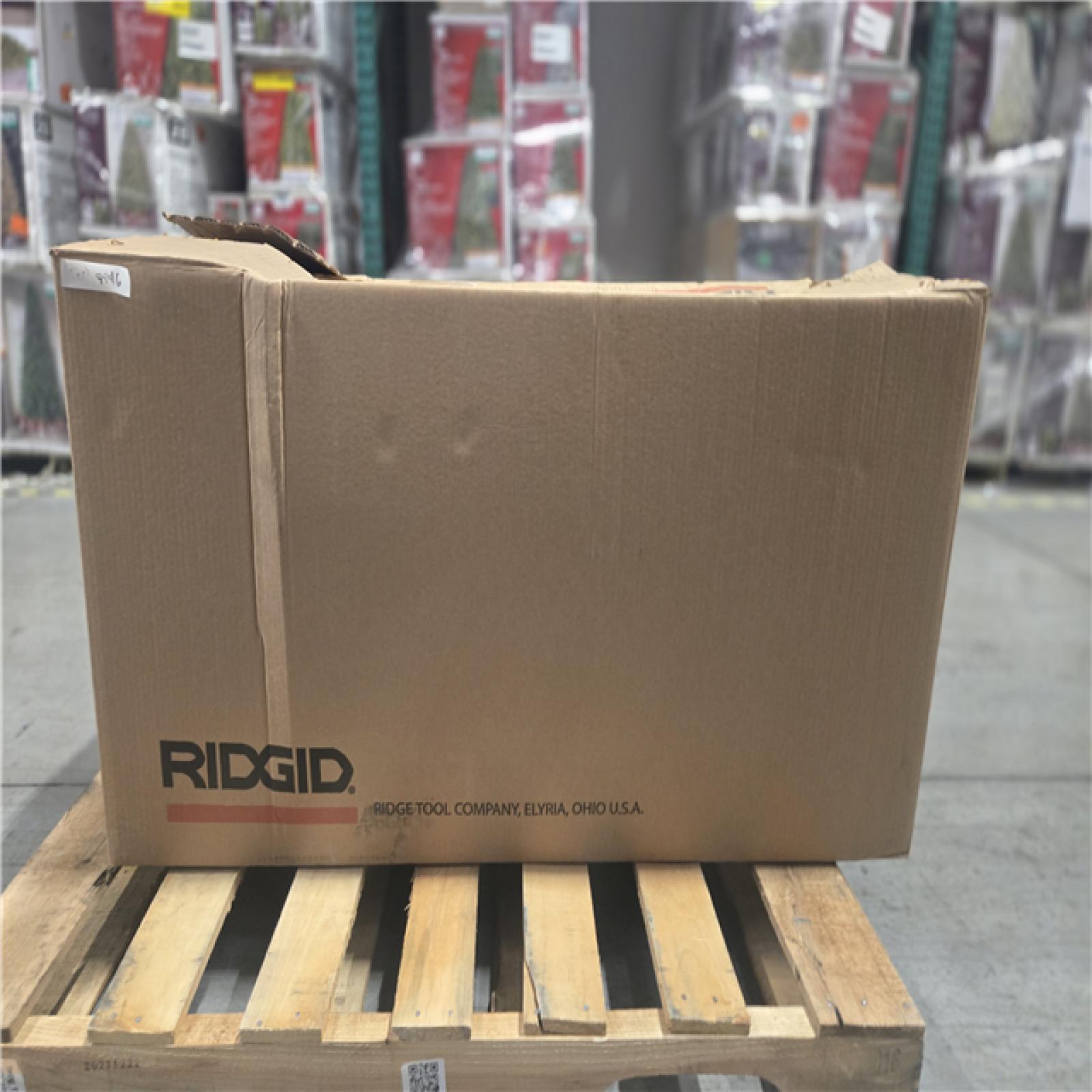 DALLAS LOCATION- RIDGID K1500A Sectional Machine for 2-8 in. Lines  with Mitt  Pin Key  Rear Guide Hose  C-14 Cable  2 Cable Carriers  Tool Set