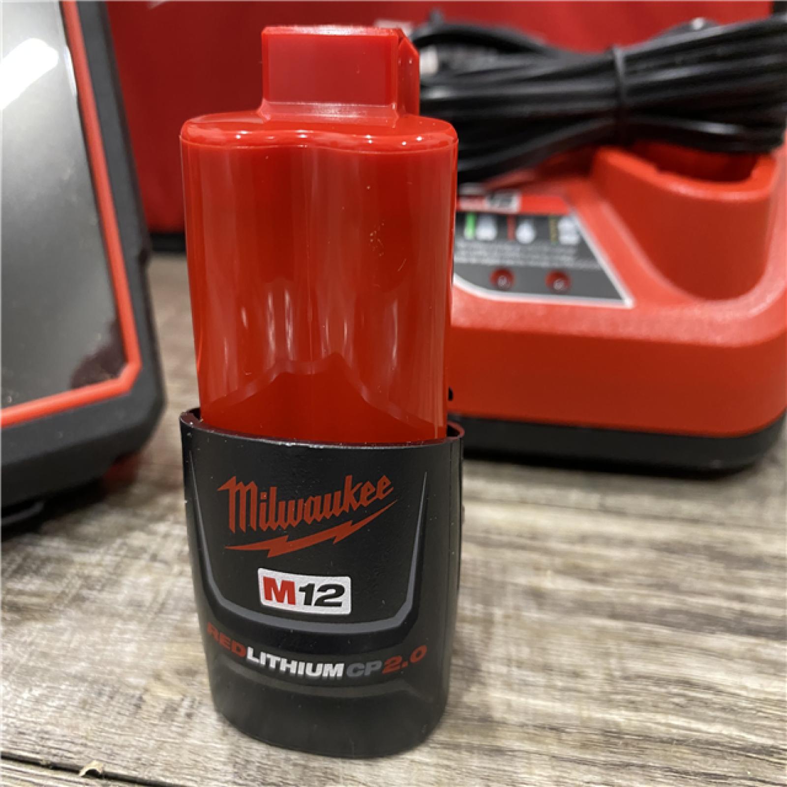 AS-IS Milwaukee 12V Lithium-Ion Cordless M-SPECTOR 360-Degree 4 ft. Inspection Camera Kit