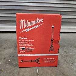 NEW! Milwaukee 18-Volt Lithium-Ion Cordless Rocket Dual Power Tower Light (Tool-Only)