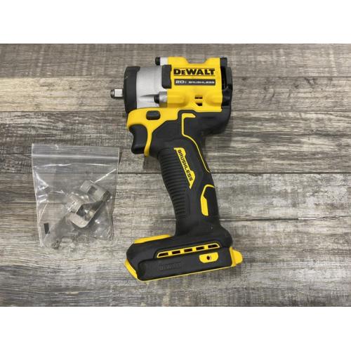 AS-IS DEWALT ATOMIC 20V MAX Cordless Brushless 3/8 in.Variable Speed Impact Wrench (Tool Only)