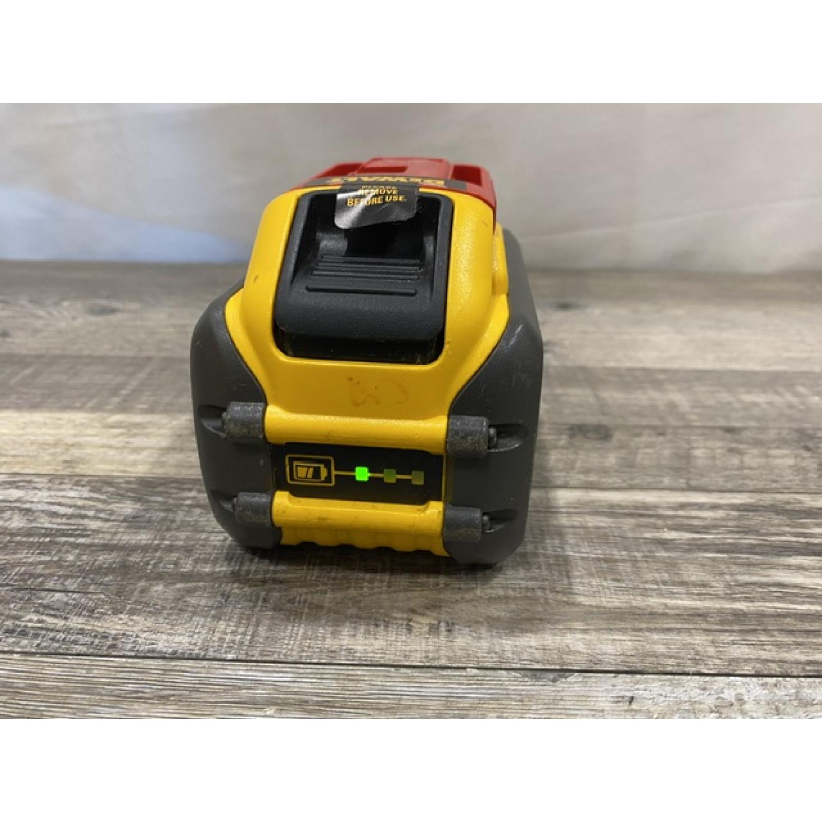 AS-IS DEWALT FLEXVOLT 20V/60V MAX Lithium-Ion 9.0Ah Battery