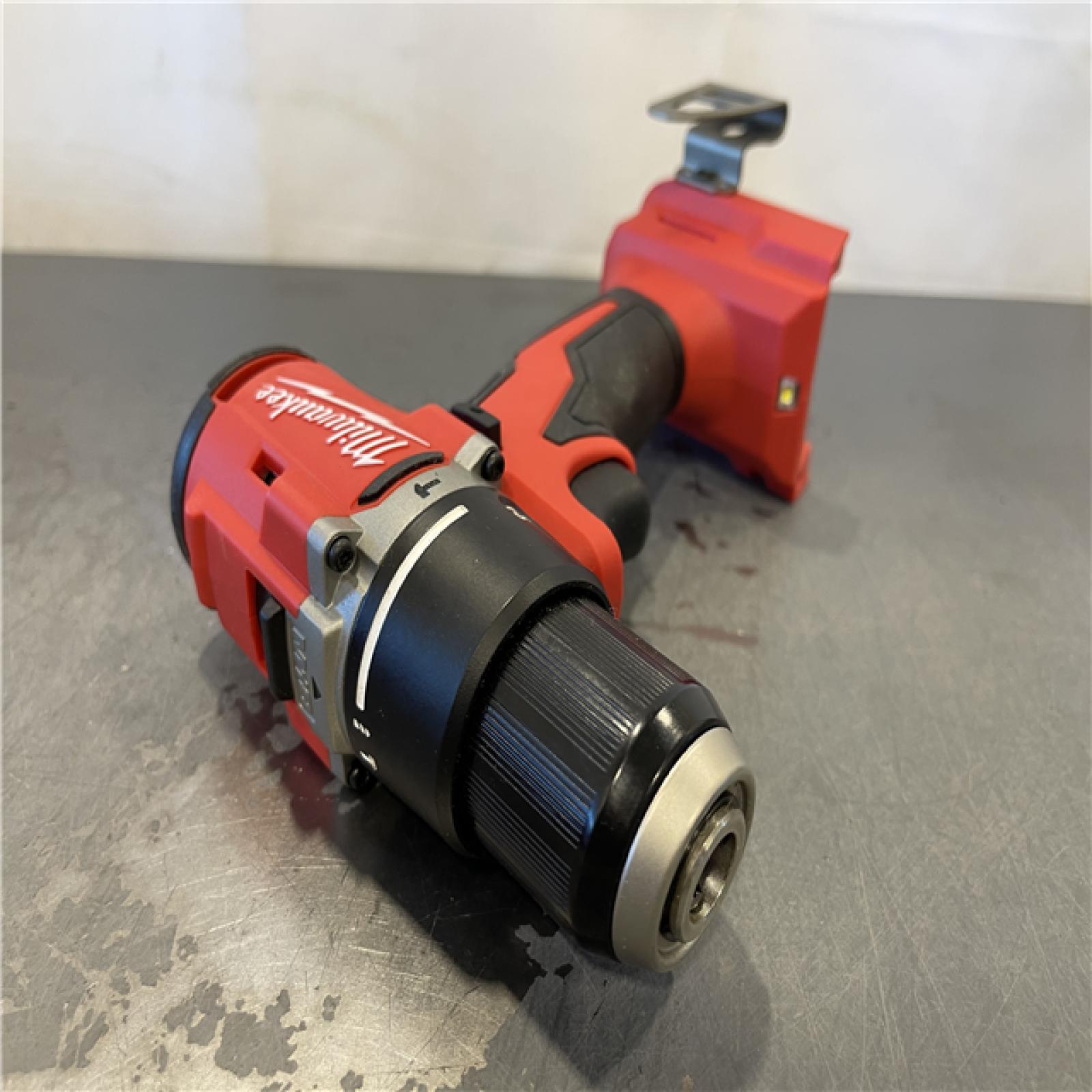 AS-IS - Milwaukee M18 18V Lithium-Ion Brushless Cordless 1/2 in. Compact Hammer Drill/Driver