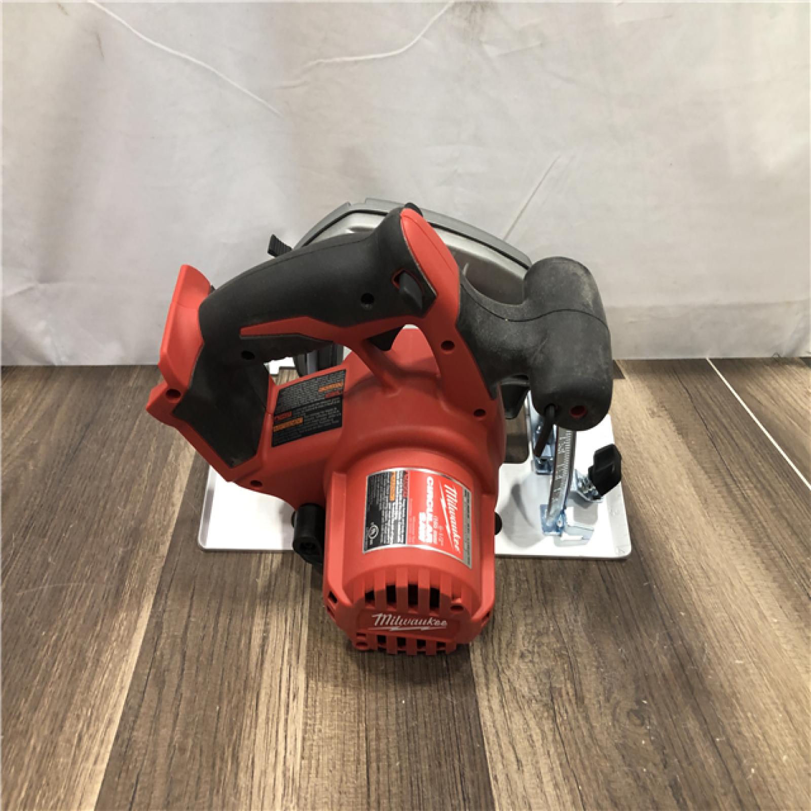 AS-IS Milwaukee 18V Lithium-Ion Cordless 6-1/2 in. Circular Saw (Tool-Only)