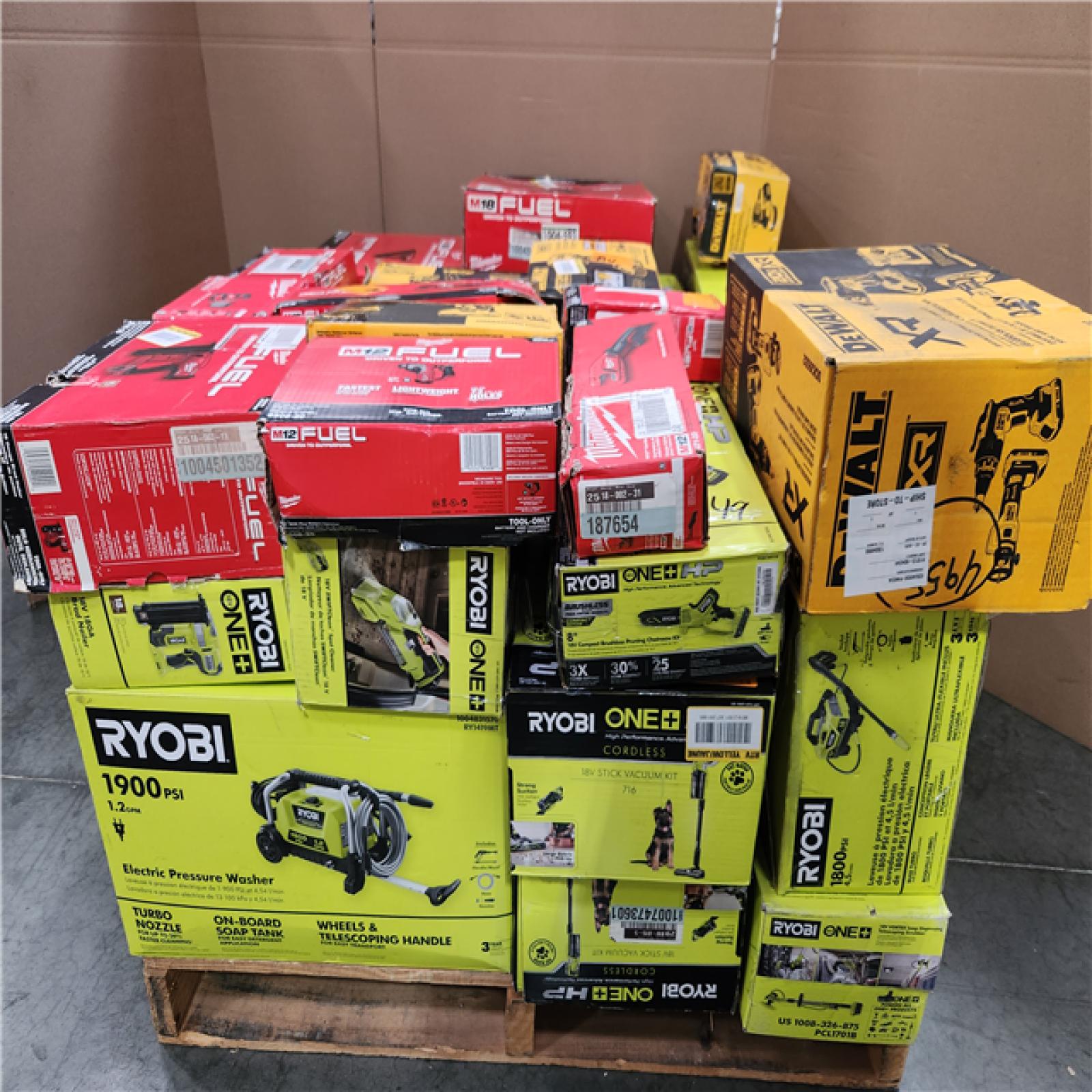 CALIFORNIA AS-IS TOOL PALLET