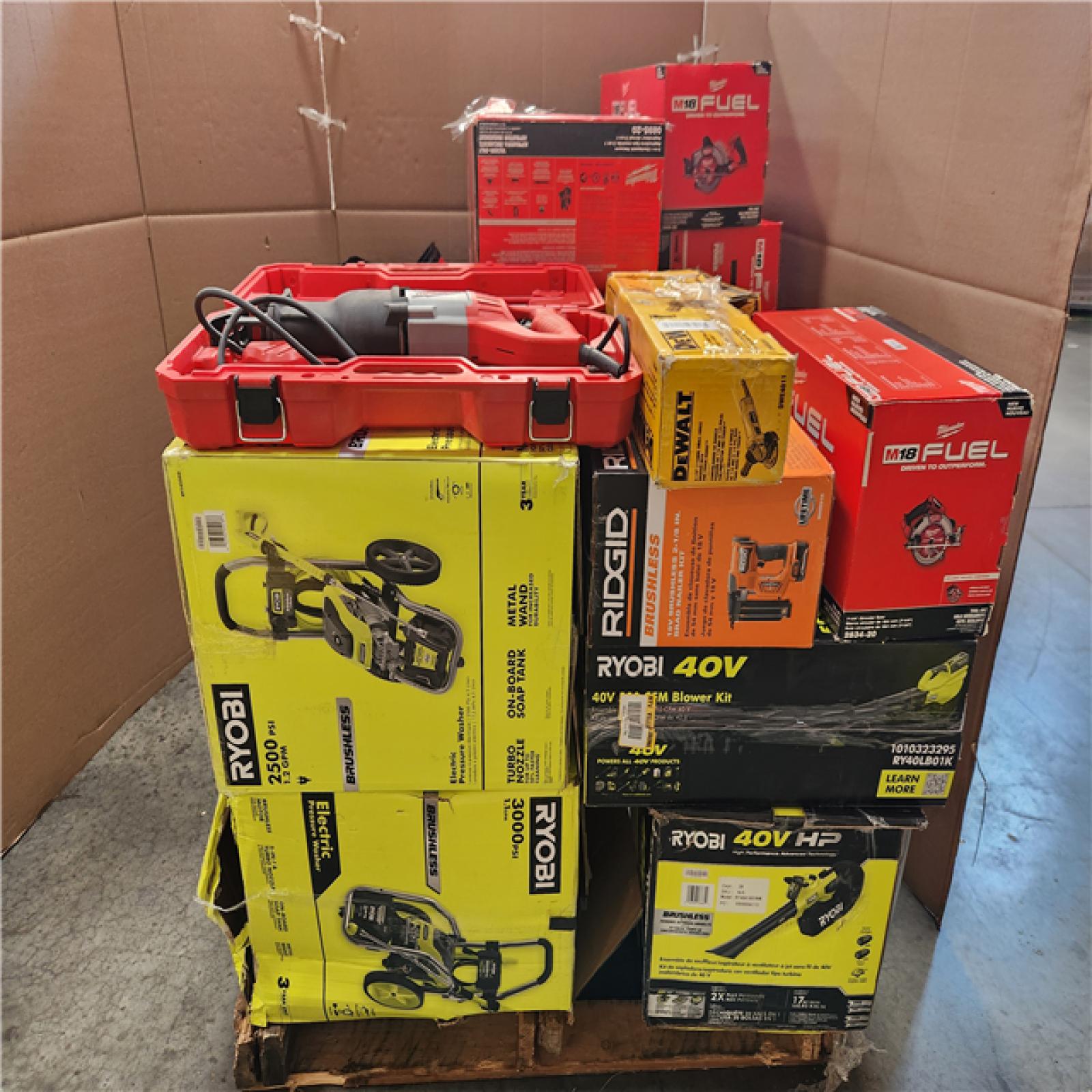 CALIFORNIA AS-IS TOOL PALLET