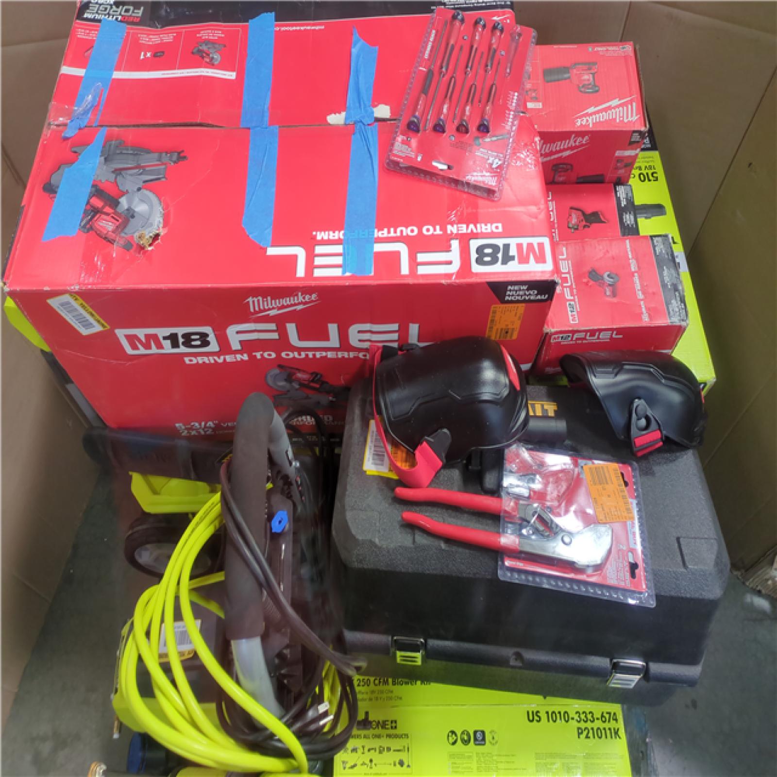 CALIFORNIA AS-IS TOOL PALLET