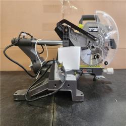 Phoenix NEW RYOBI 15 Amp 10 in. Corded Sliding Compound Miter Saw with LED Cutline Indicator