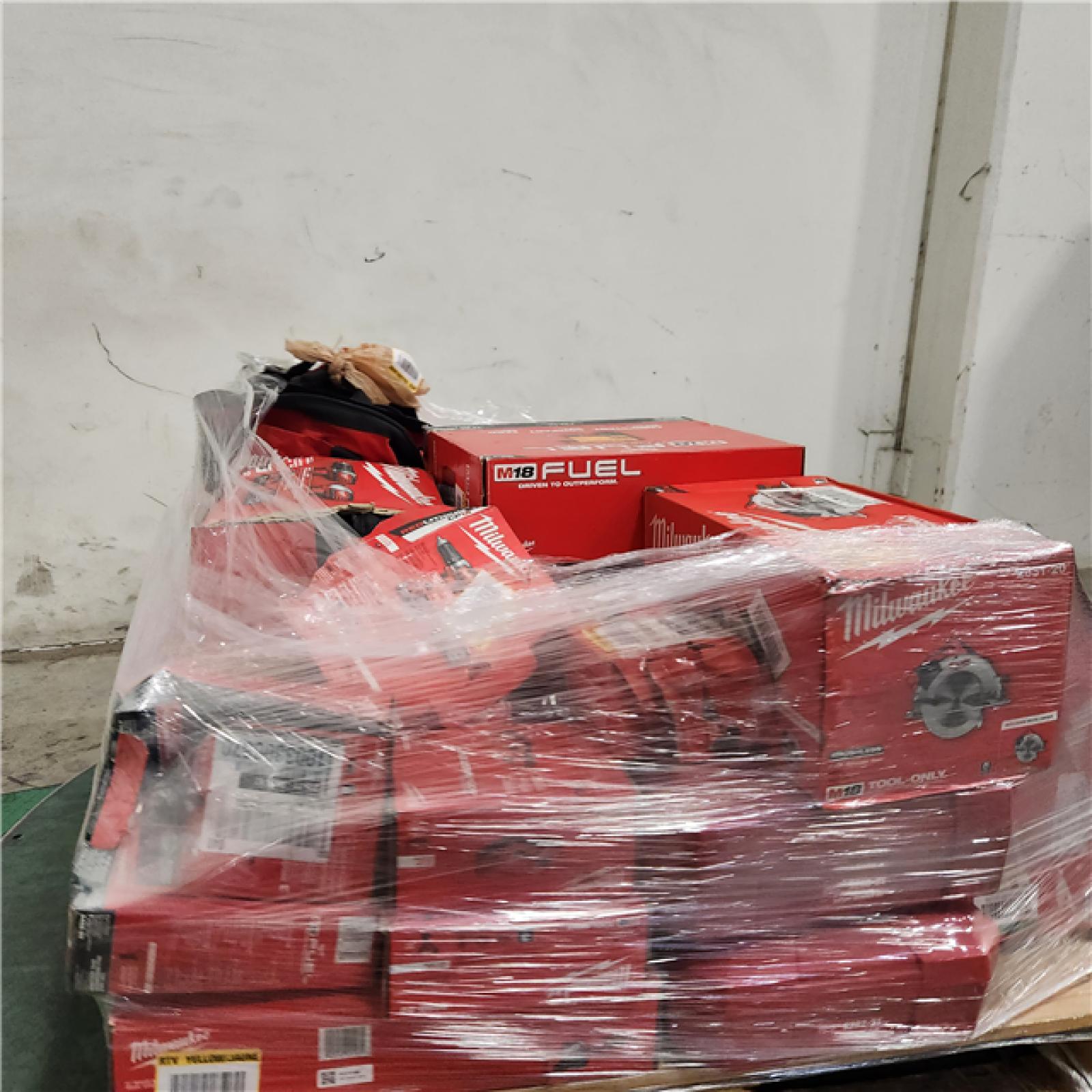 Dallas Location - As-Is MILWAUKEE Tool Pallet