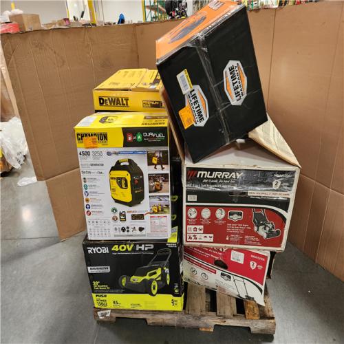 CALIFORNIA AS-IS OUTDOOR POWER EQUIPMENT