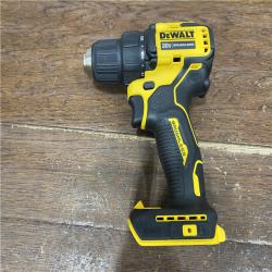 AS-IS ATOMIC 20V MAX Cordless Brushless Compact 1/2 in. Drill/Driver, (2) 20V 1.3Ah Batteries, Charger and Bag