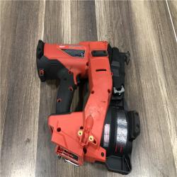 AS-IS Milwaukee FUEL 18-Volt Lithium-Ion Brushless Cordless Coil Roofing Nailer (Tool Only)