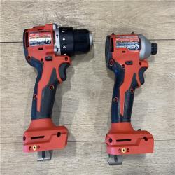 AS-IS Milwaukee 18-Volt Lithium-Ion Brushless Cordless Compact Hammer Drill/Impact Combo Kit