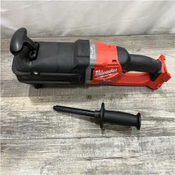 AS-IS Milwaukee FUEL 18V Lithium-Ion Brushless Cordless GEN 2 SUPER HAWG 7/16 in. Right Angle Drill (Tool-Only)