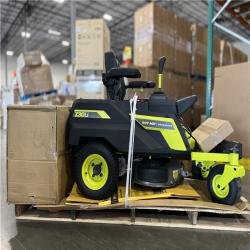 DALLAS LOCATION - LIKE NEW! 80V HP BRUSHLESS 30 LITHIUM ELECTRIC ZERO TURN RIDING MOWER KIT