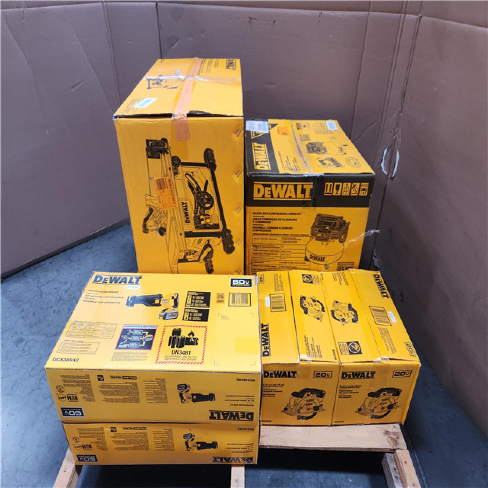 CALIFORNIA AS-IS TOOL PALLET