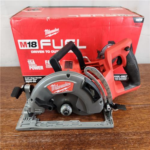 AS-IS Milwaukee M18 FUEL Brushless Cordless 7-1/4 Rear Handle Circular Saw (Tool Only)