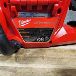 HOUSTON LOCATION - AS-IS (APPEARS LIKE NEW) Milwaukee M18 FUEL 9 Cut-Off Saw with ONE-KEY (TOOL ONLY)