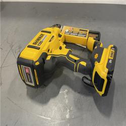 AS-IS - DeWALT 20V MAX XR Lithium-Ion Cordless 18-Gauge Narrow Crown Stapler Kit