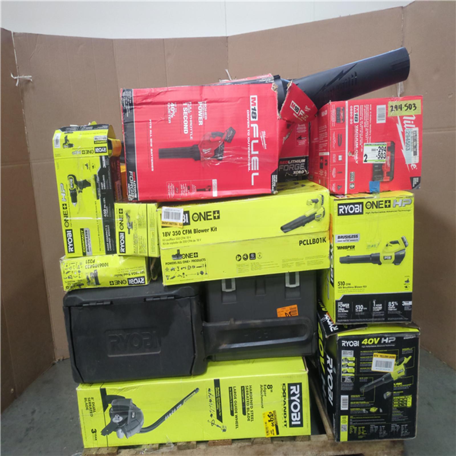 CALIFORNIA AS-IS TOOL PALLET