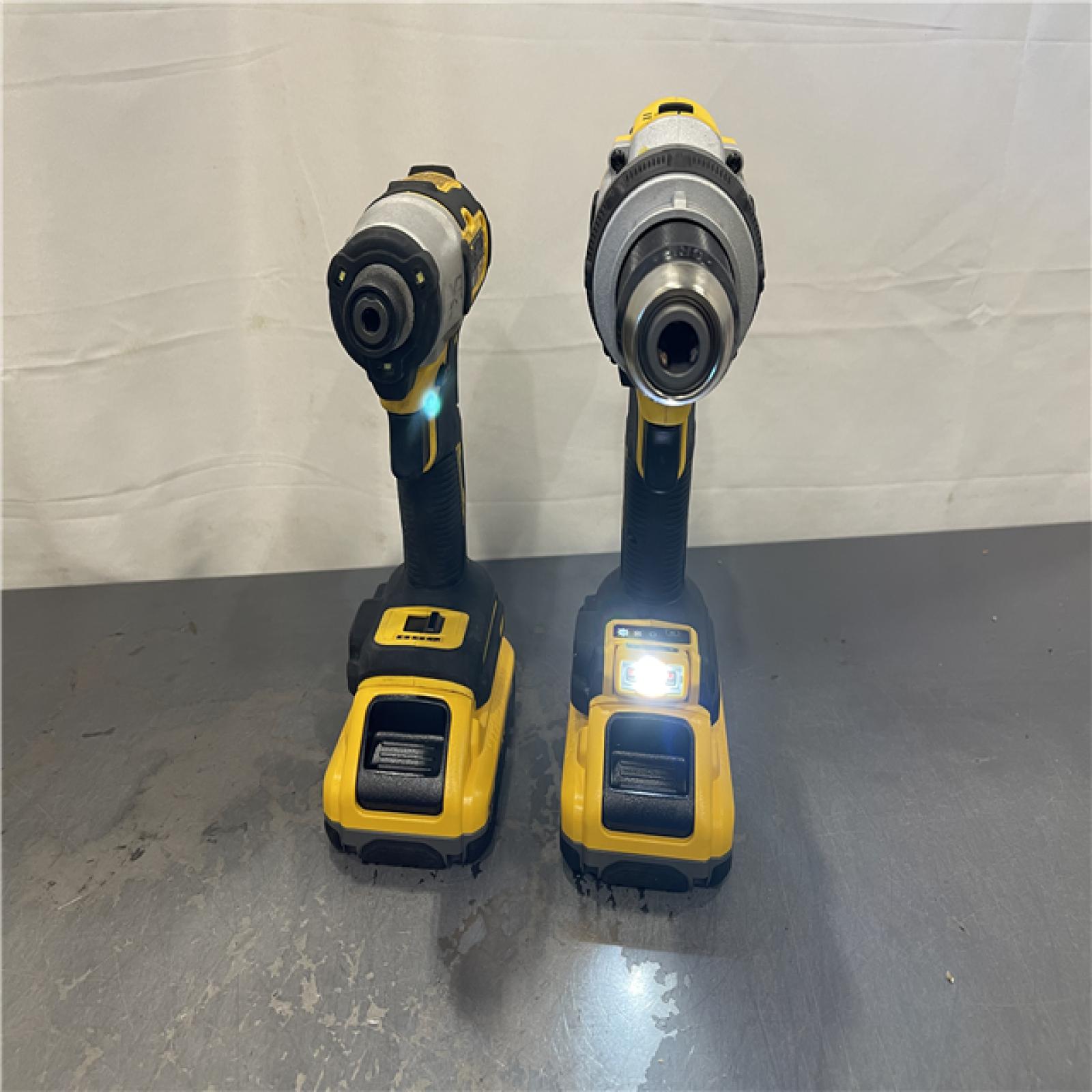 AS-IS - DEWALT 20V MAX Lithium-Ion Cordless 2-Tool Combo Kit