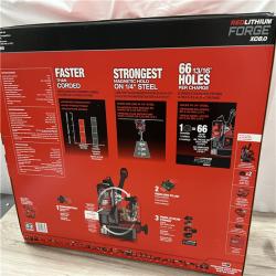 NEW Milwaukee M18 FUEL 18V Lithium-Ion Brushless Cordless 1-1/2 in. Lineman Magnetic Drill High Demand Kit W/ Two 8.0Ah Batteries