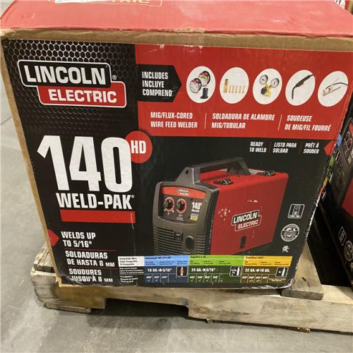 Dallas Location - As-Is Lincoln Electric Weld-Pak 140 Amp MIG Welder,