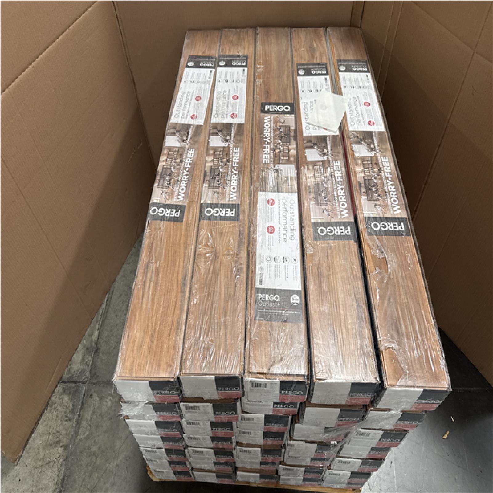 CALIFORNIA AS IS PERGO APPLEWOOD LAMINATE WOOD FLOORING