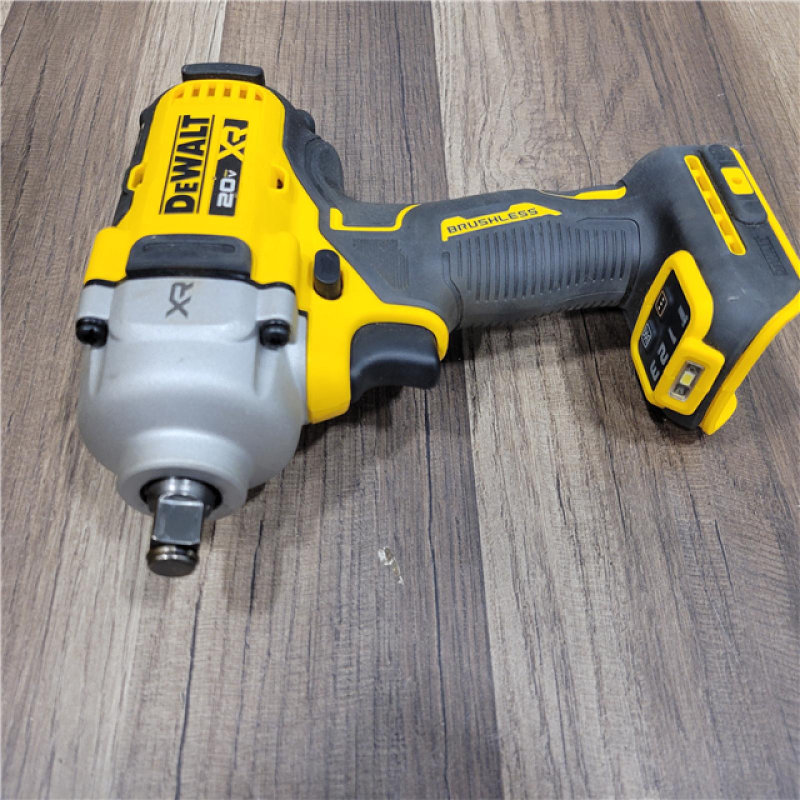 GOOD  DeWalt 20V MAX 1/2 in. Cordless Brushless Mid-Range Impact Wrench Tool Only
